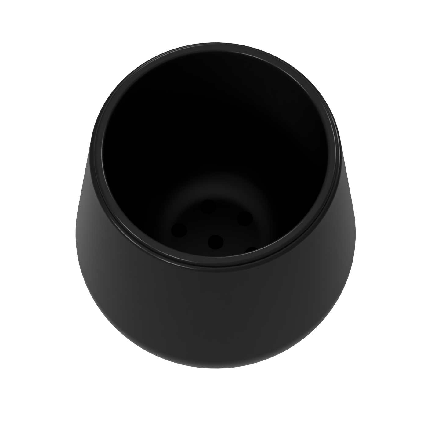 Minimalist self-watering indoor planter / pot