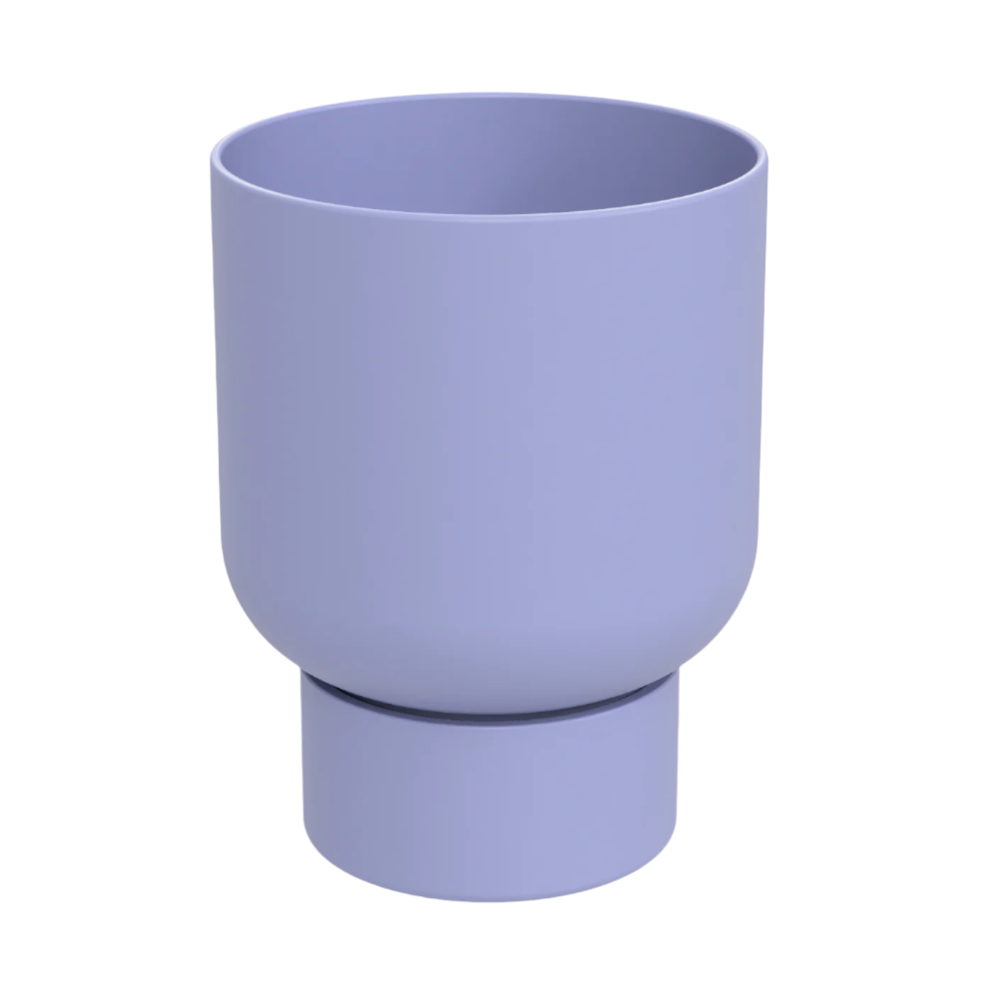 Tall self-watering planter