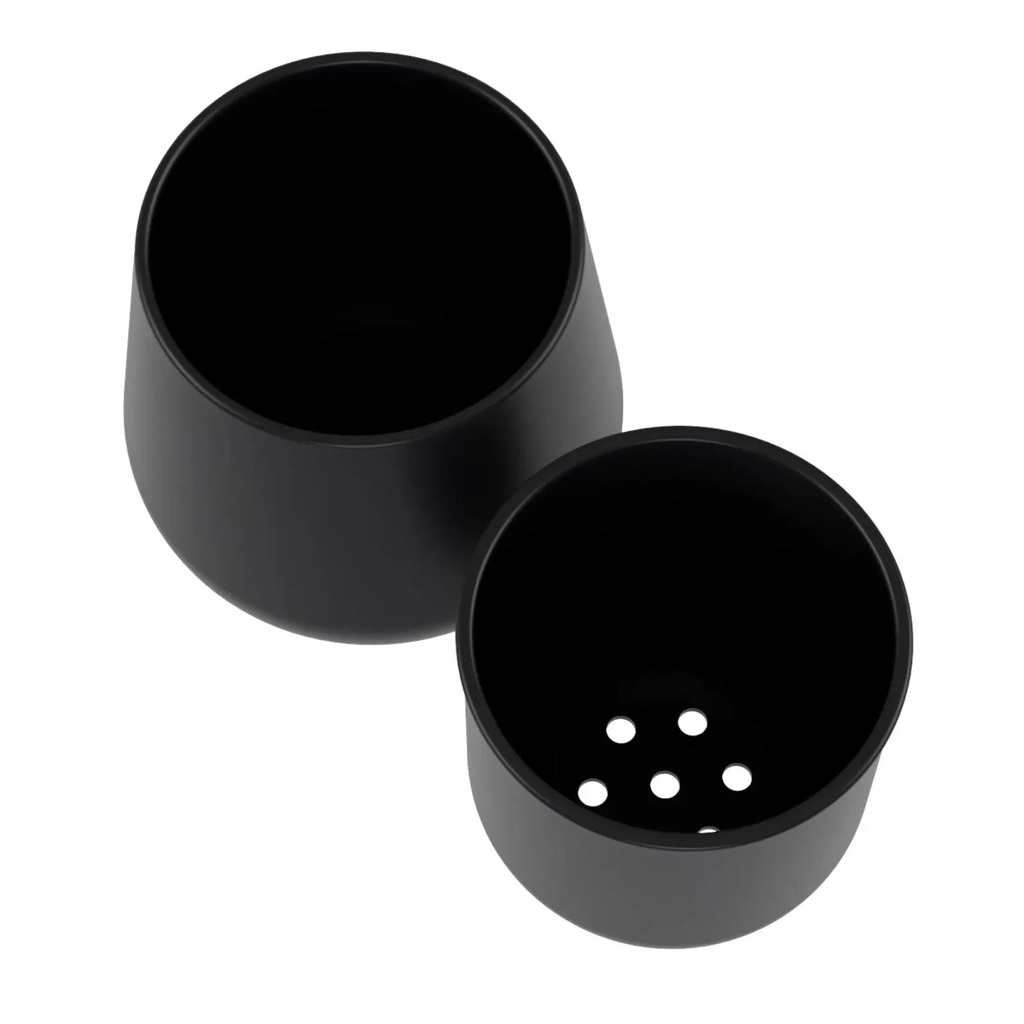 Minimalist self-watering indoor planter / pot