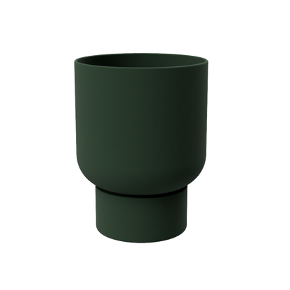 Tall self-watering planter